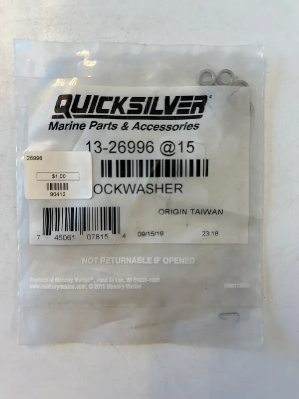 Mercury Marine 26996 Lockwasher (15-Pack)