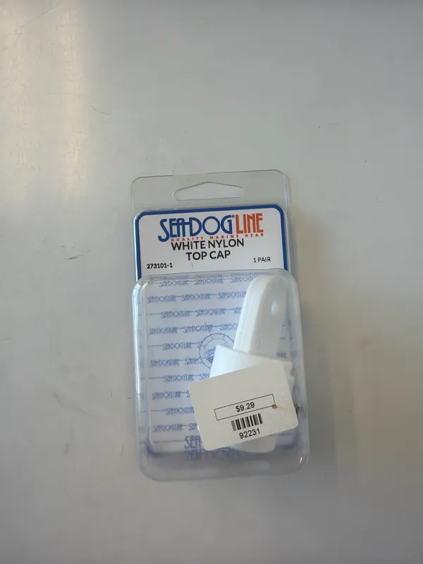 Top Cap Nylon White 7/8"
