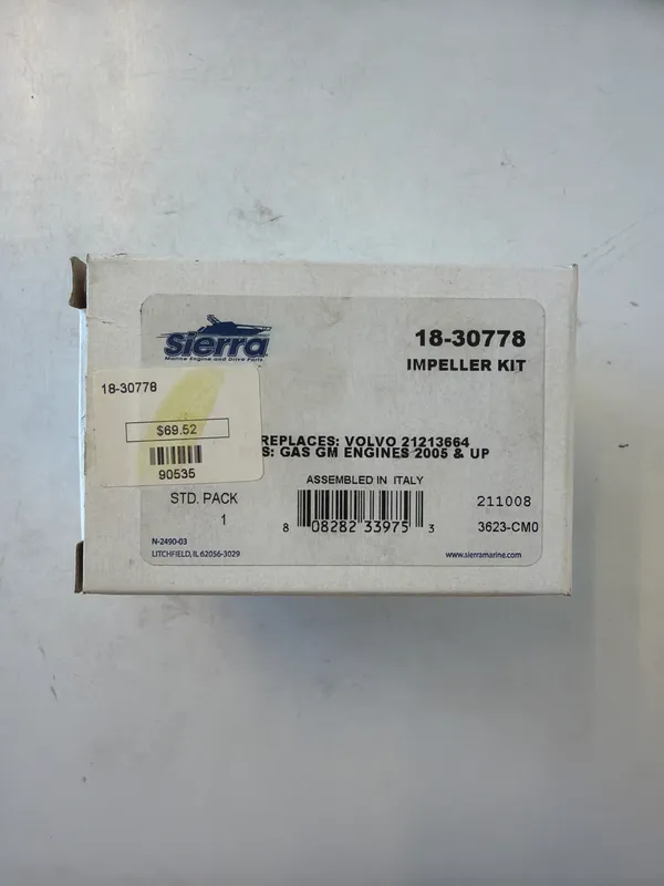 Sierra 18-30778 Impeller