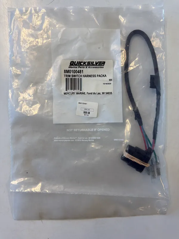 Mercury Marine Trim Switch Assembly, 8M0100481