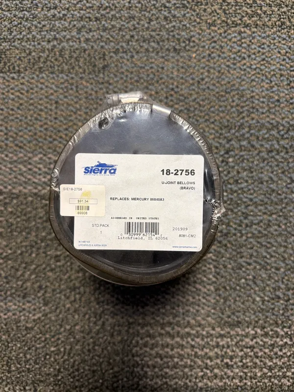 Sierra 18-2756 U-Joint Bellows Mercury