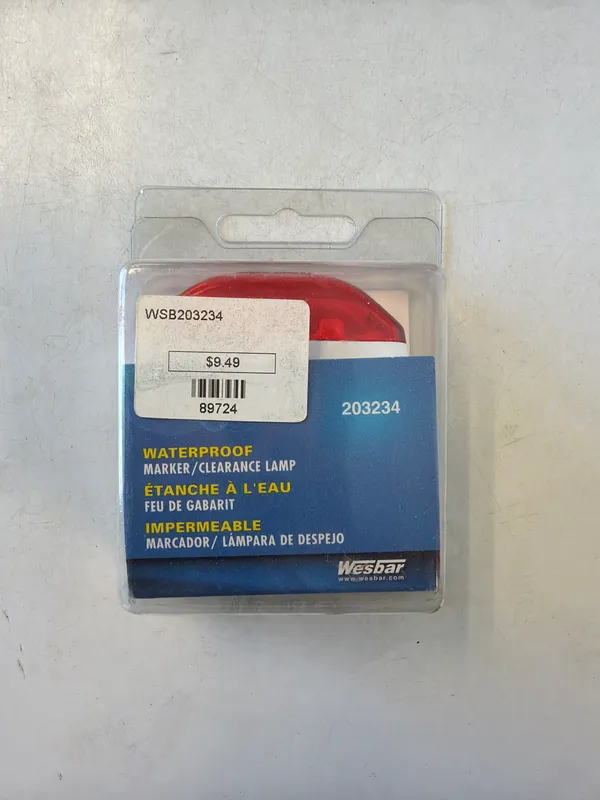 Side Light Wtrprf Stud Mount Re