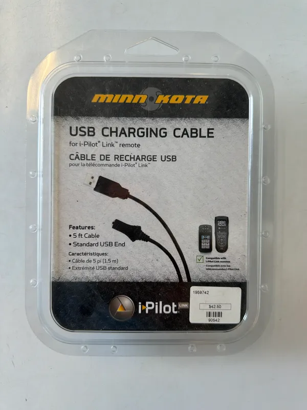 Minn Kota I-Pilot Link Charging Cable