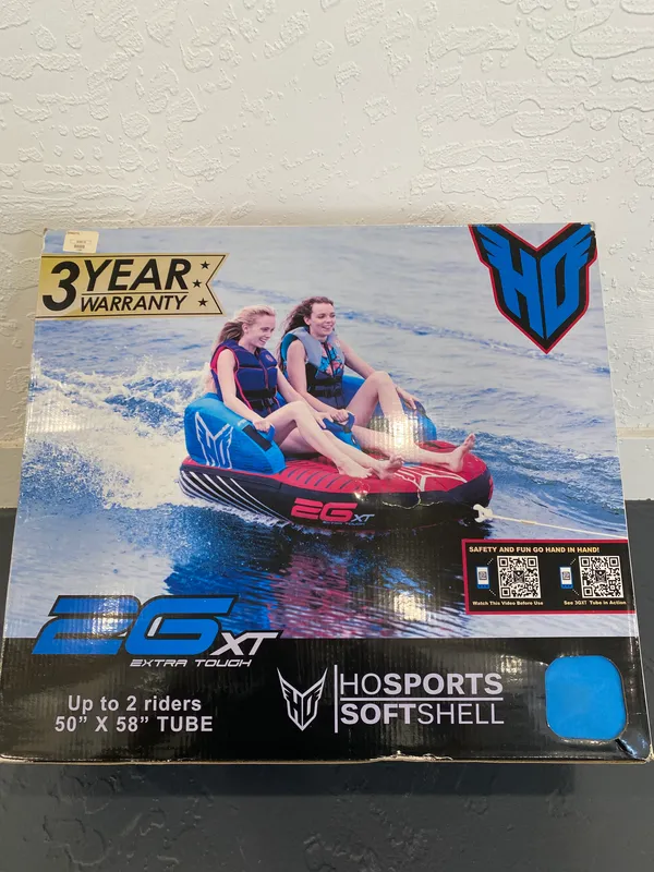 HO Sports 20662770 2G XT Two-Person Towable Tube