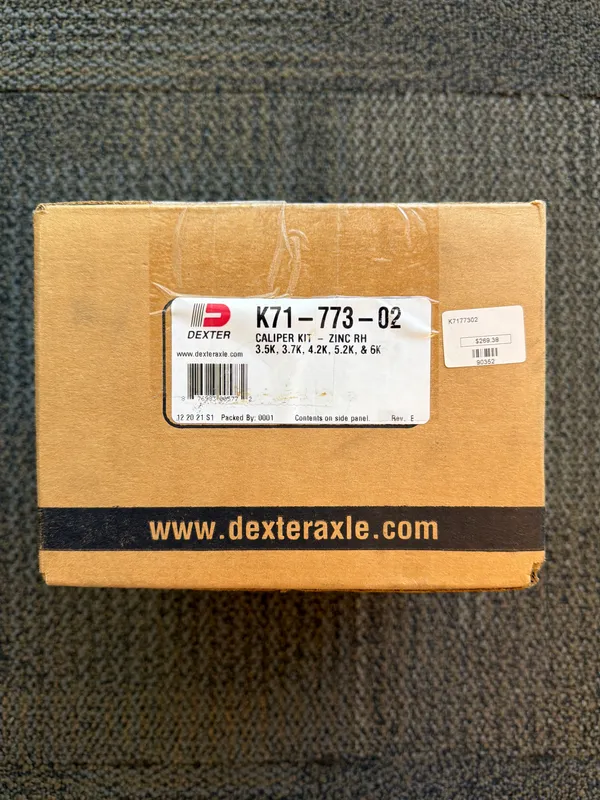UFP by Dexter K7177302 Caliper Zinc Replackit DB35 Right-Hand