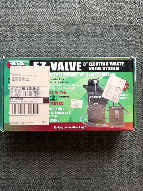 Ez Valve Electric Waste Valve