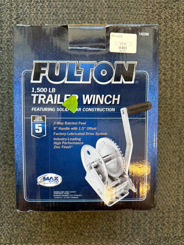 Single Speed Winch 1500LB